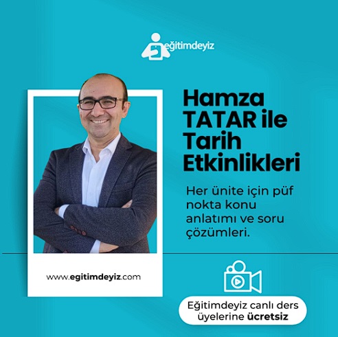 2025 HAMZA TATAR İLE GYGK TARİH ETKİNLİKLERİ