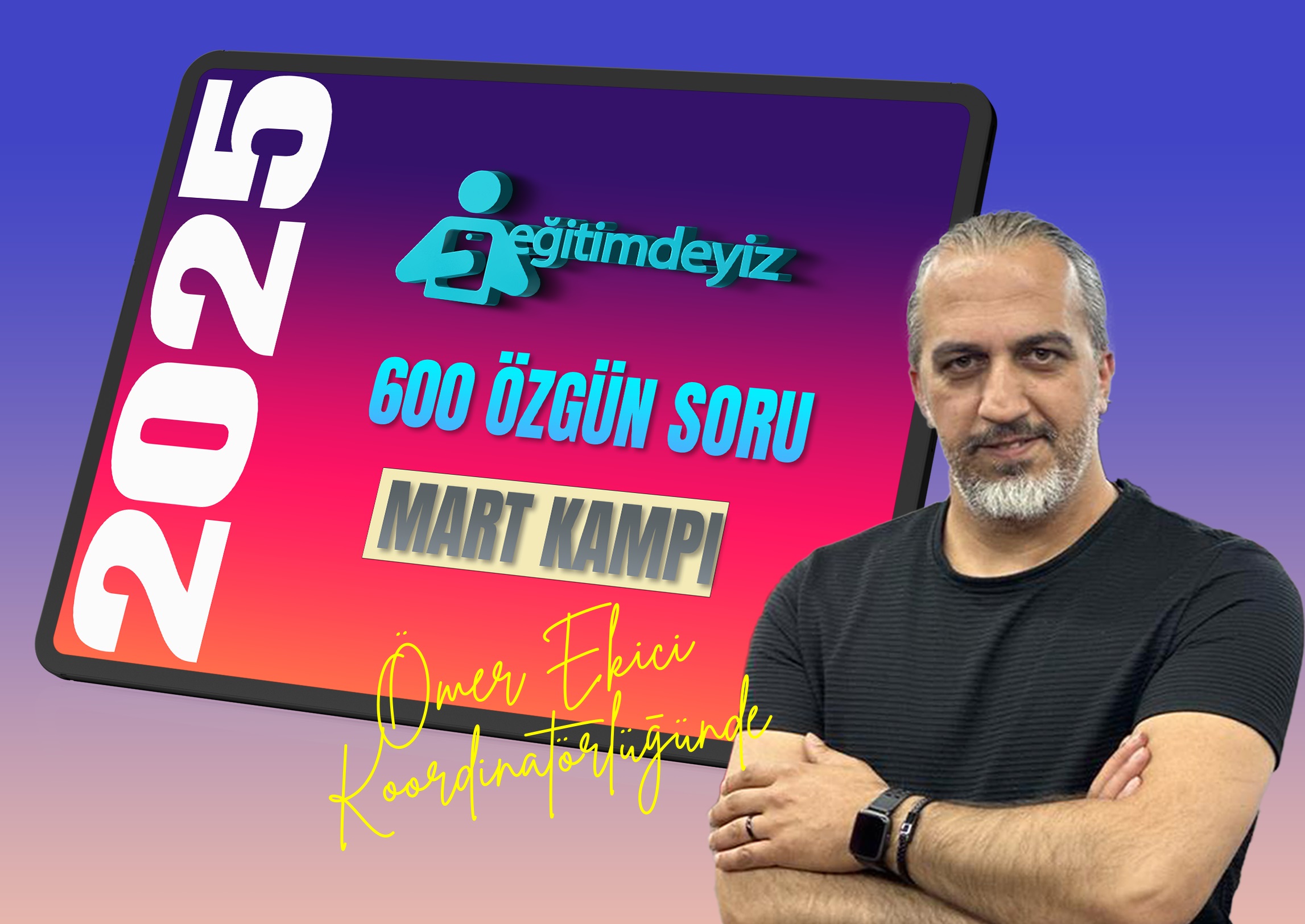 2025 600 Özgün Soruda Eğitim Bilimleri Kampı ( MART)